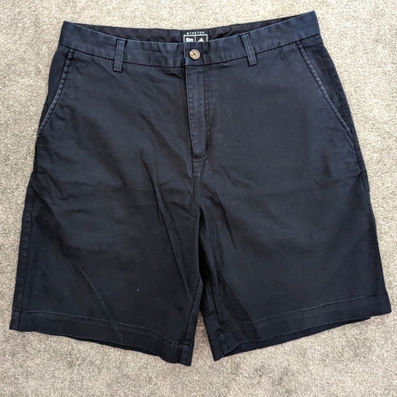 ADIDAS stretch black active wear shorts size 34 - Picture 1 of 6